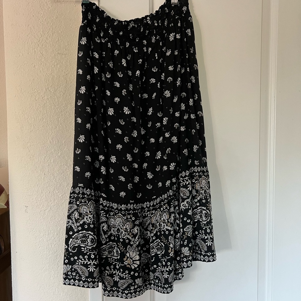 Long skirt 100% rayon